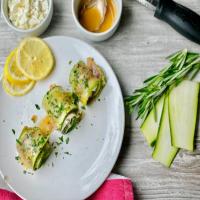 Prosciutto-Stuffed Zucchini with Feta and Brown Butter image
