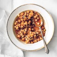 Ditalini with Chickpeas and Garlic-Rosemary Oil image