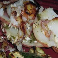 Garlic-Chive Grilled Red Potatoes_image