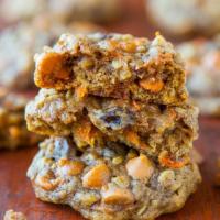 Soft and Chewy Spiced Carrot Cake Cookies_image