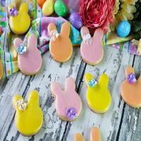 Ole Fashioned Iced Easter Bunny Cookies_image
