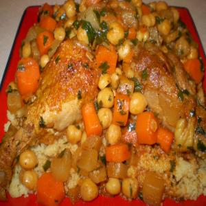Couscous With Chicken and Chickpeas_image