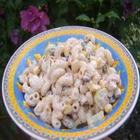 Corn and Black Bean Macaroni Salad - Tex Mex image