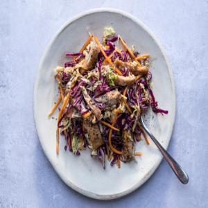 Chinese Chopped Chicken Salad with Bacon XO Sauce_image