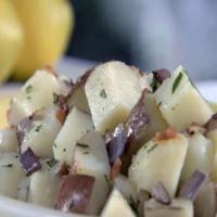 Cilantro-Garlic Potatoes_image