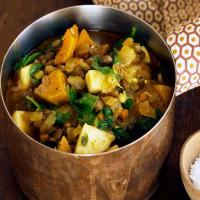 Curried Lentil, Squash and Apple Stew image