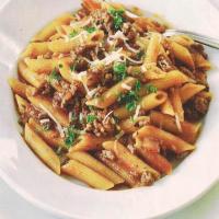 Penne with meat ragu_image