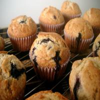 Healthy Berry Blue Muffins image