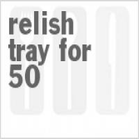 Relish Tray for 50_image