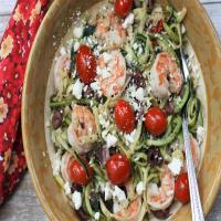 Mediterranean Zoodles with Shrimp_image