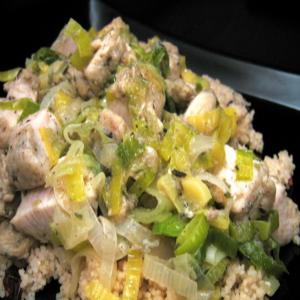 Chicken and Leeks over Couscous_image