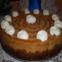 Dulce de Leche Pumpkin Swirled Cheesecake_image