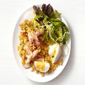Curried Rice With Smoked Trout image