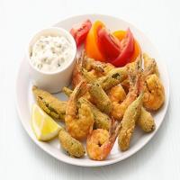 Fried Shrimp and Okra image