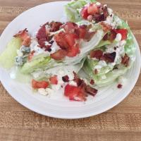 Wedge Salad with Elegant Blue Cheese Dressing_image