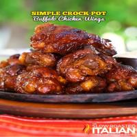 Simple Crock Pot Buffalo Chicken Wings Recipe - (4.5/5)_image