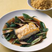 Pacific Halibut in Green Tea Broth image