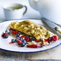 Berry omelette image
