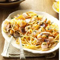 Scallops with Linguine image