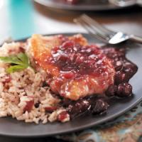 Cranberry Pork Chops with Rice_image