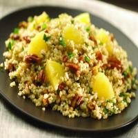Bulgur Wheat with Pineapple, Pecans and Basil_image