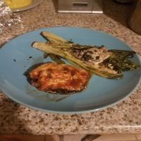 Grilled Romaine Hearts With Caesar Vinaigrette_image