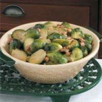 Nutty Brussels Sprouts image