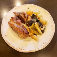 Country Pork Ribs & Cabbage_image