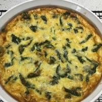 Crustless Spinach, Mushroom, and Tomato Quiche (Keto) image