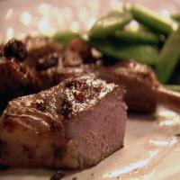 Lamb Cutlets/Rib Chops with Chili and Black Olives image