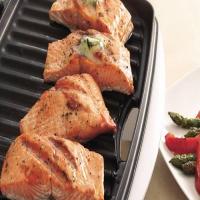 Grilled Salmon with Veggies image