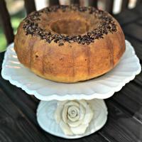 Skinny, Lightened-Up Puerto Rican Rum Cake with Butter Glaze_image