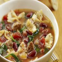Italian Style Soup with Turkey Sausage_image
