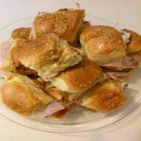 Ham, Cheese & Bacon Sliders_image