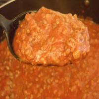 Molidol's Meaty Spaghetti Sauce_image