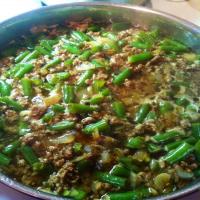 Green Beans With Ground Beef image