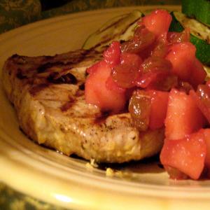 Quick Curried Chops and Fruity Relish_image