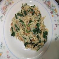 Rice Pilaf with spinach image
