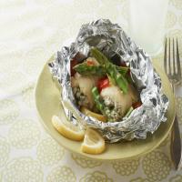 Grilled-Fish Foil Packets image