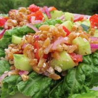 Greek Farro Salad image