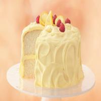 Lemon Cake with Whipping Cream Mousse Recipe - (4.5/5) image
