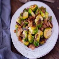 Yummy Brussels Sprouts With Bacon & Onion_image