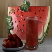 Tarbooj Sharbat- Watermelon, Strawberry Juice image