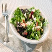 Mixed Greens Salad with Figs and Herbs image