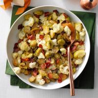 Roasted Brussels Sprouts & Cauliflower_image