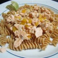 Easy Grilled Salmon Pasta_image
