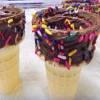 Chocolate Lined Cones image
