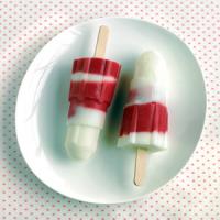 Raspberry-Yogurt Ice Pops image
