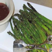 Grilled Asparagus with Sweet and Spicy Dip image