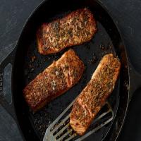 Provençal Salmon With Fennel, Rosemary and Orange Zest image